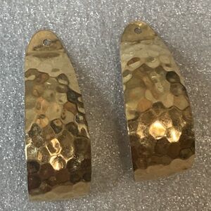 14k Gold Hammered Earring Jackets